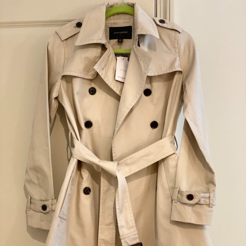 Banana Republic Trench - brand new, never worn